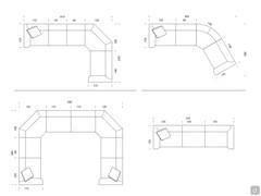 Preston sofa - examples of compositions