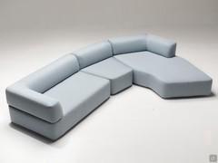 Modular sofa with curved lines Swing, perfect for modern living rooms