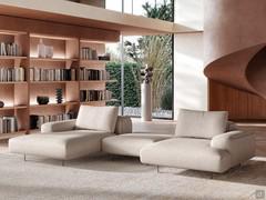 Biarritz modular design sofa with matching back cushions