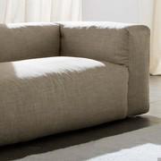 Softly sofa, linear fabric version