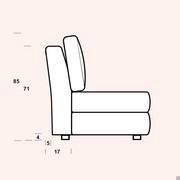 Sofa Ravel - Specific Dimensions