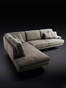 Marlow modular sectional sofa with meridienne corner