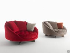 2-seater fabric sofa Graham, upholstery customizable in many colors and materials