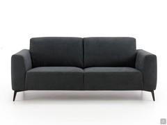 Abbey modern sofa with high feet in the 204 cm linear version