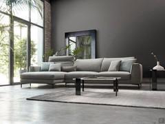 The 323 cm Foster sofa with 207 cm end piece and 116 x 165 cm shaped chaise longue