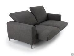 Sofa Foster with both removable seats with electric or manual mechanism