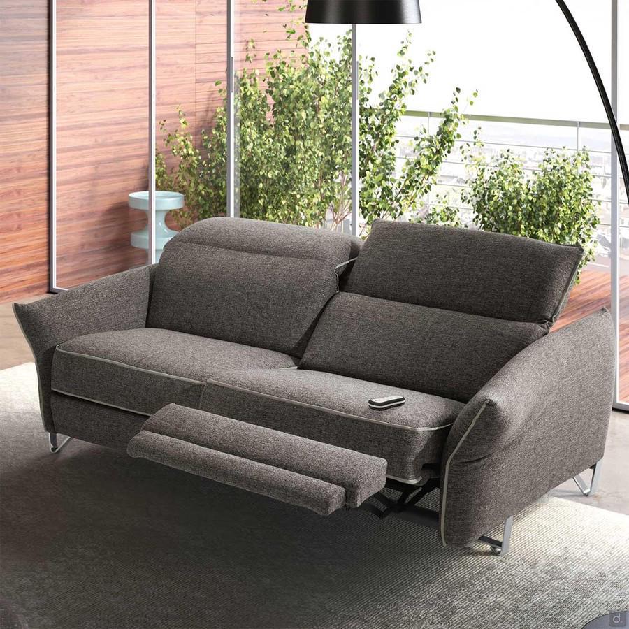 Armchair Icaro fabric recliner