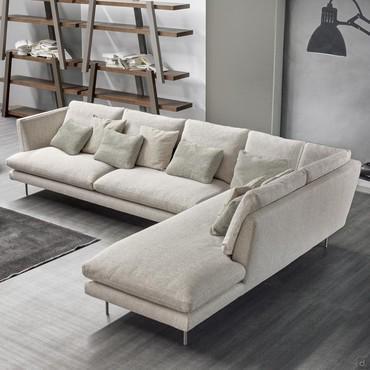 Design corner sofa Lars by Bonaldo