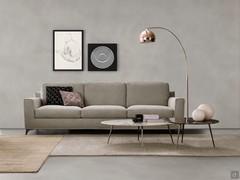 3-seater sofa in Elwood fabric, configurable in multiple sizes, also in corner version or with chaise longue