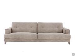 Harvey 3-seater sofa with quilted backrest