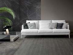 3-seater sofa Paraiso by Bonaldo in a 245 cm linear version with three seat cushions