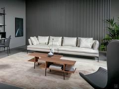 Aliante by Bonaldo with canaletto walnut coffee table