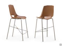 Side and back view of Nicole kitchen stools