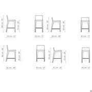 Filly Too stool - measurements