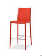 Bar stool Akira 2.0 in the version entierly covered in leather