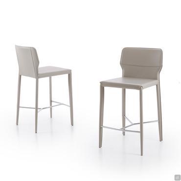 Denali upholstered high stool