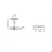 Vision TV stand by Cattelan - measurements