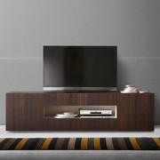 Start Tv stand with central open compartment (doors finishing not available)