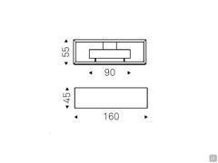 Porta TV Boxer - dimensioni