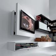 Swing adjustable and extendible wall TV stand