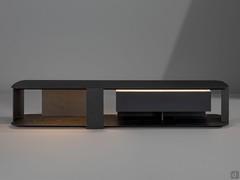 Paddle TV cabinet by Bonaldo with practical built-in drawer