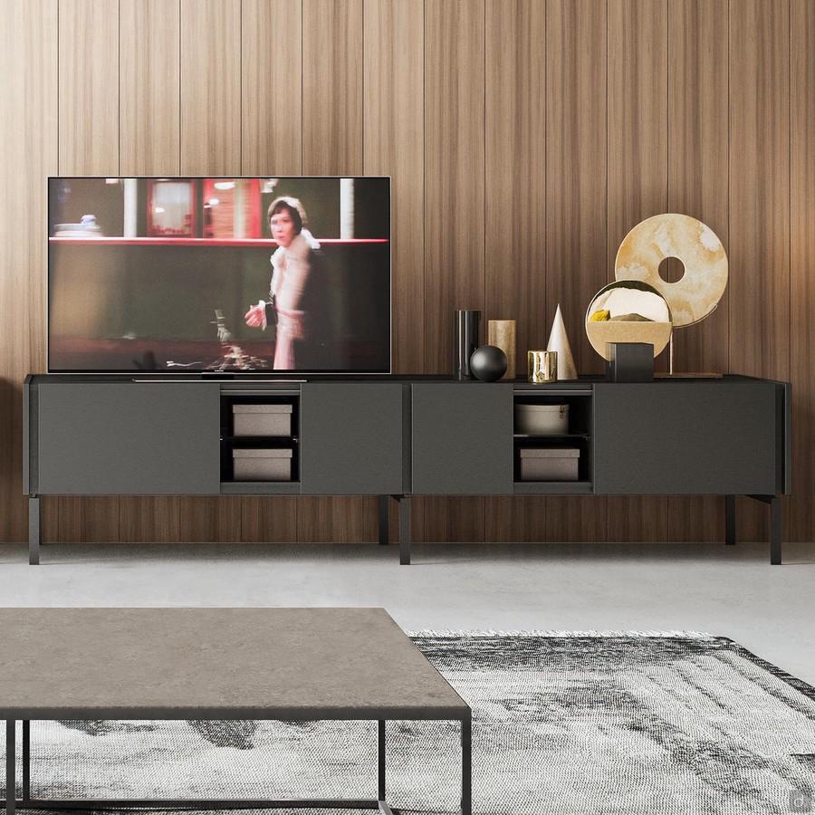 Cleveland TV unit with high feet