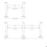 Betis wardrobe - Total volume of uprights