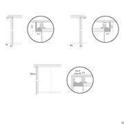 Wooden modular walk-in closet Joyce Pacific - Infill upright types