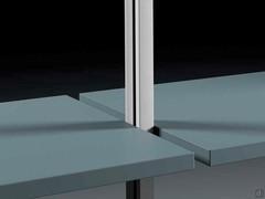 Matte lacquered shelves