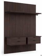 Horizon Lounge walk-in wardrobe - Colour-coordinated composition in DC Dark melamine