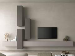 Royal wall unit available with a maximum height of 192 cm