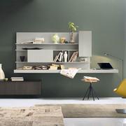 Plan wall unit with hinged door perfect in combination with other elements from the same collection collezione