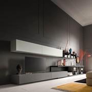 Plan drop down wall unit perfect to furnish and customise your living room wall