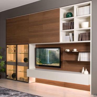 Way 28 wall system with wooden doors