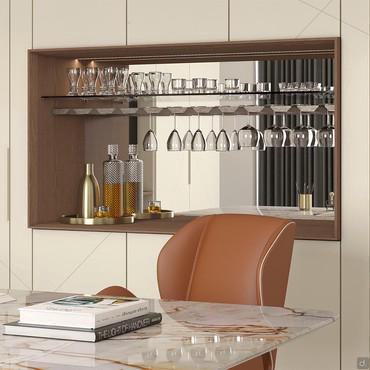 Lounge bar cabinet for modern living room