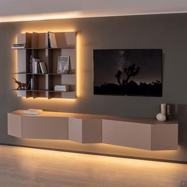 Royal 01 wall system with 320 cm sideboard