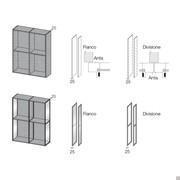 Types de Flancs et Panneaux de Séparations - Armoire Virginia