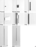 Poignées compatibles avec les portes Mind et Land de l'armoire d'angle pour les compositions à charnières Player