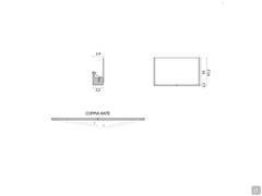 Diagrammes de la profondeur totale et détail des dimensions de clouage Niveau