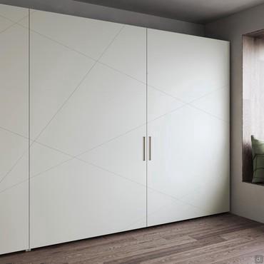 Armoire coulissante design sans poignée Deneb Lounge