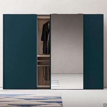 Armoire de 4 mètres avec portes coulissantes Midley Wide 