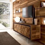 Buffet 3 portes en bois design Keita avec porte Ronce