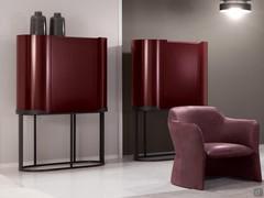 Meuble cabinet design Oasi de Cantori en finition LV Lie de Vin