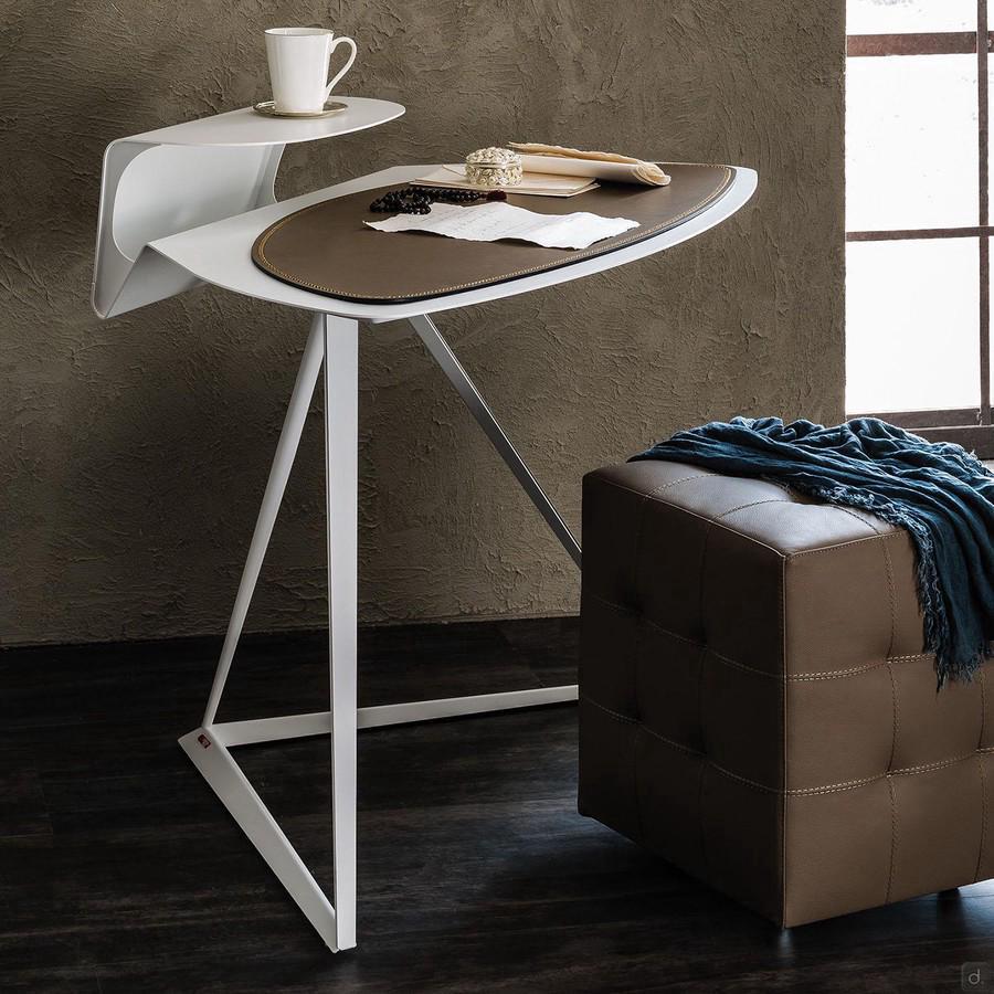 Petit bureau avec rehausse design Storm de Cattelan