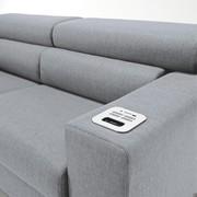 Music Sofa: système audio intégré au sein de l'accoudoir