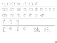 Schémas et Dimensions du canapé modulable Marlow