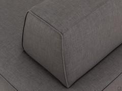 Détail du coussin lesté 