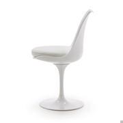 Vue latérale de la chaise Tulip d'Eero Saarinen