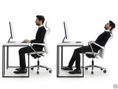 Mode d'assise de chaise home-office Steve