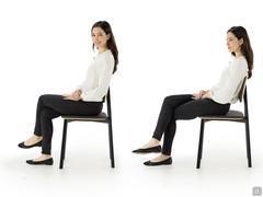 Modalités d'assise et proportions de la chaise Lollipop